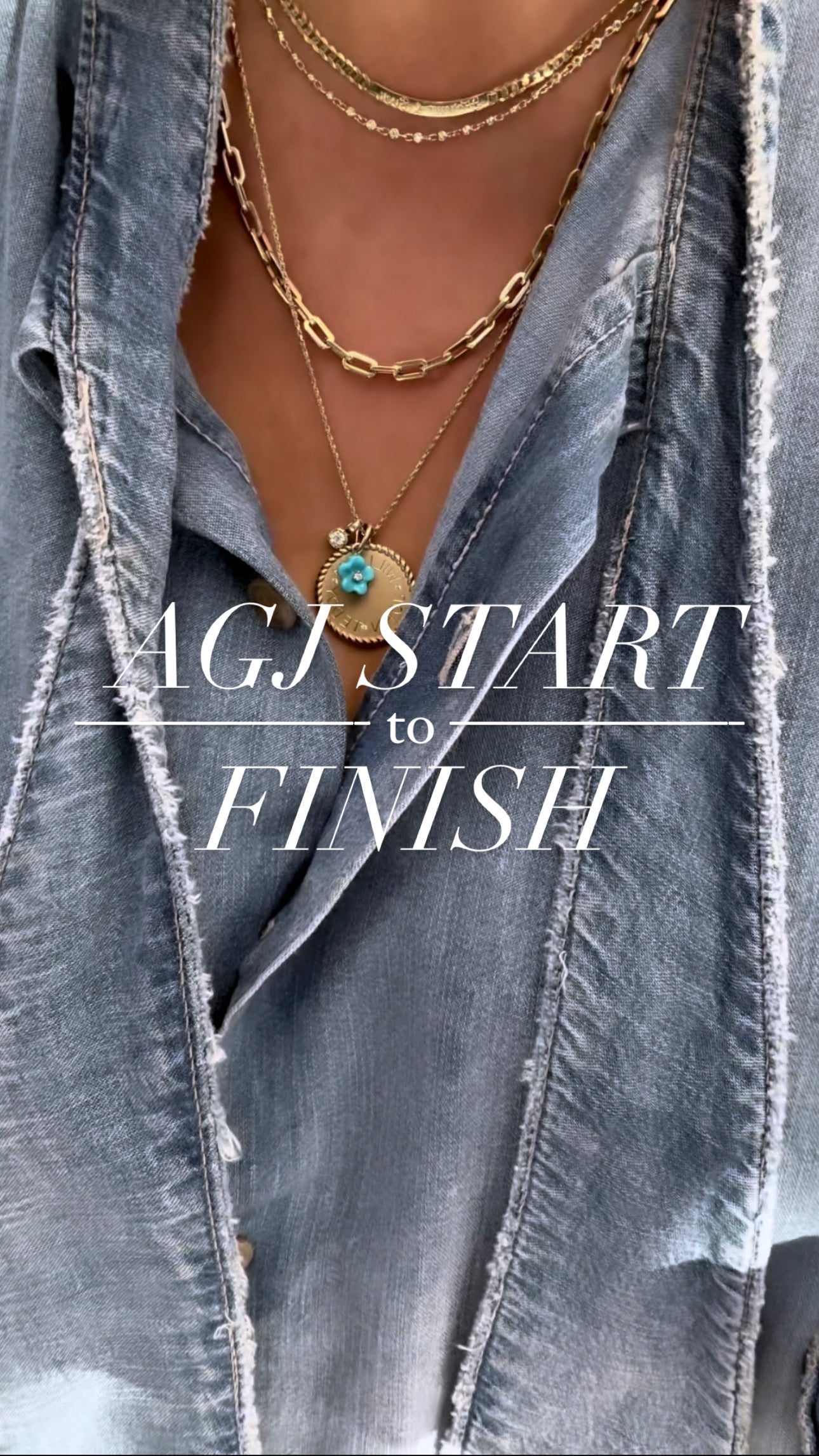 Social 11: AGJ Start to Finish: The Imperial Disc Pendant Necklace