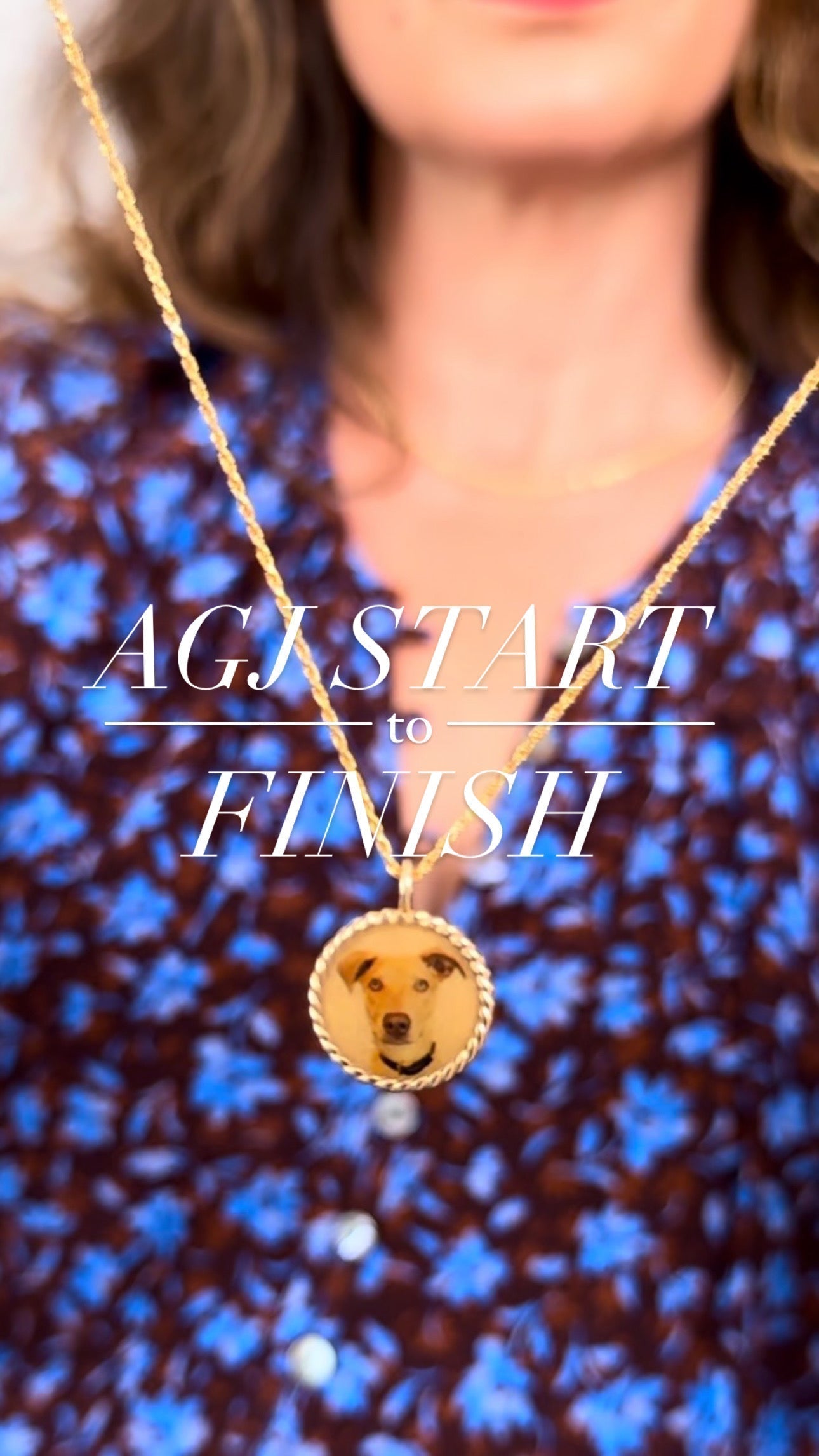 Social 1: AGJ Start to Finish: The Imperial Portrait Necklace