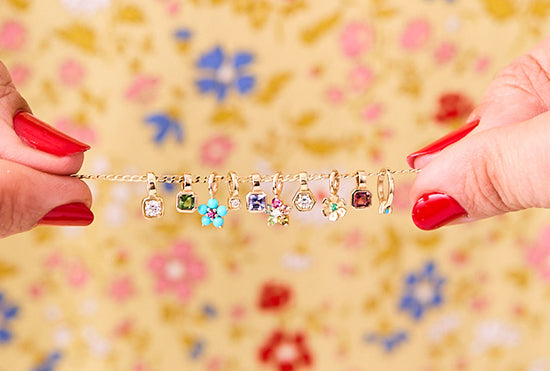 À la carte charms for necklaces