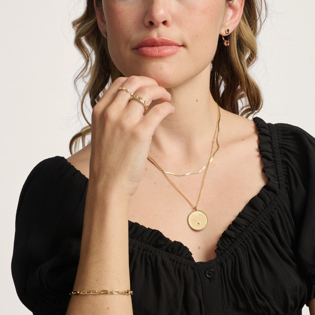 Toi et Moi Dahlia Gemstone Earring Set -- Ariel Gordon Jewelry