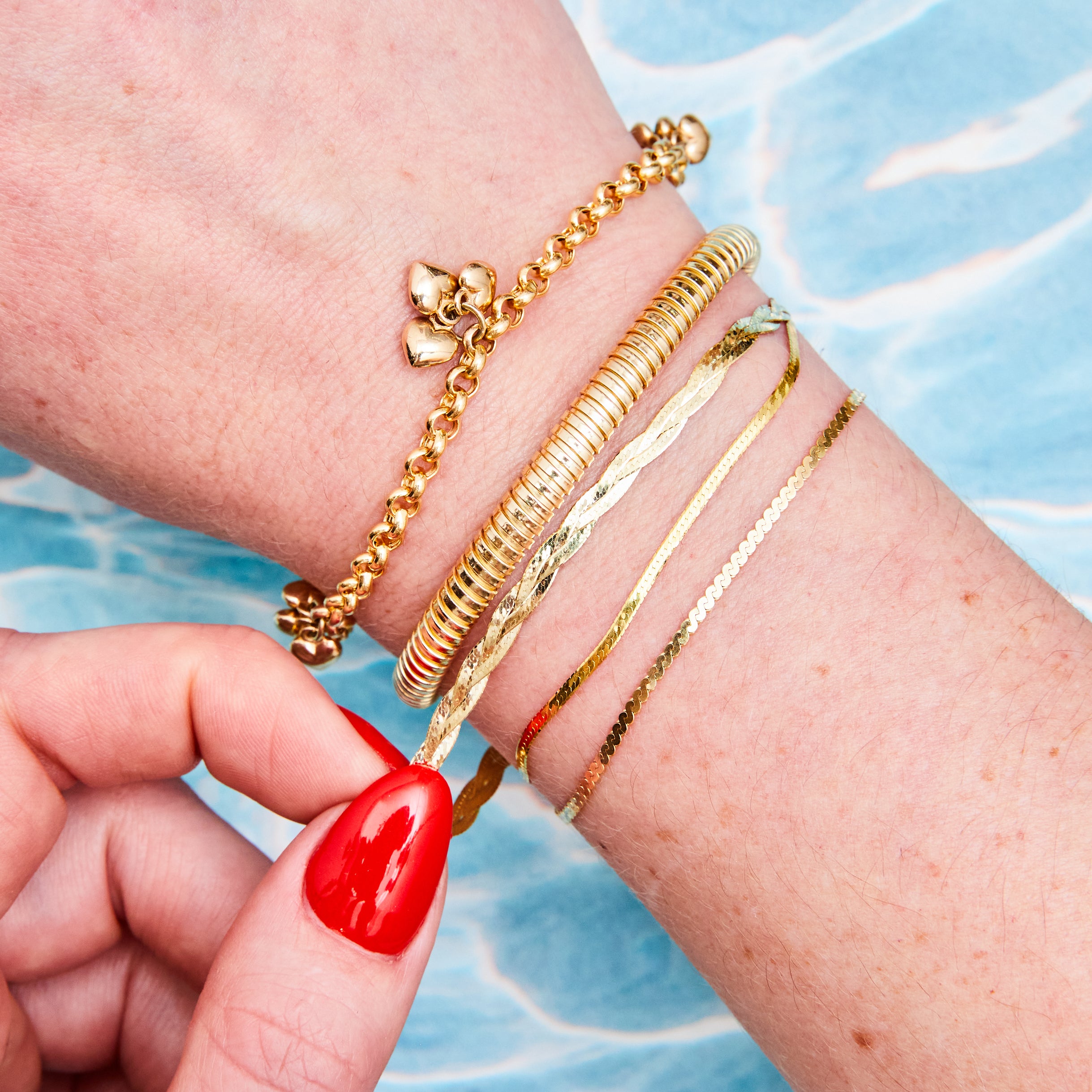 1.5mm Herringbone Bracelet