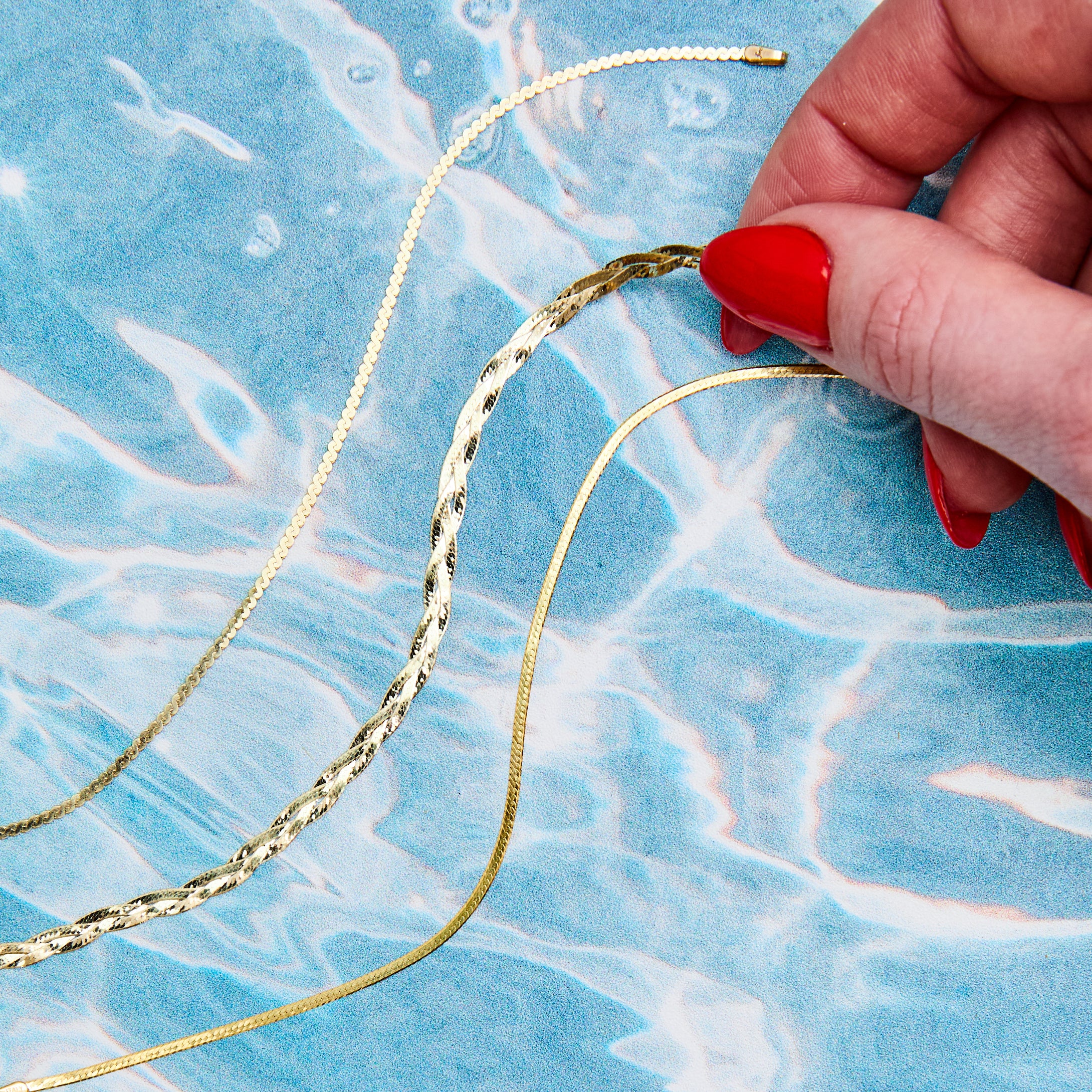 1.5mm Herringbone Bracelet