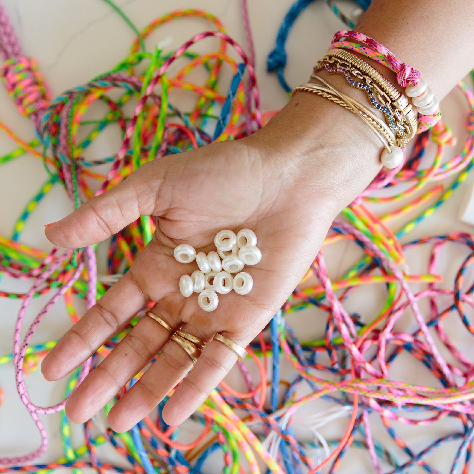AGJ x HonestlyWTF: DIY Knotty (extra) Pearl Spacer Beads