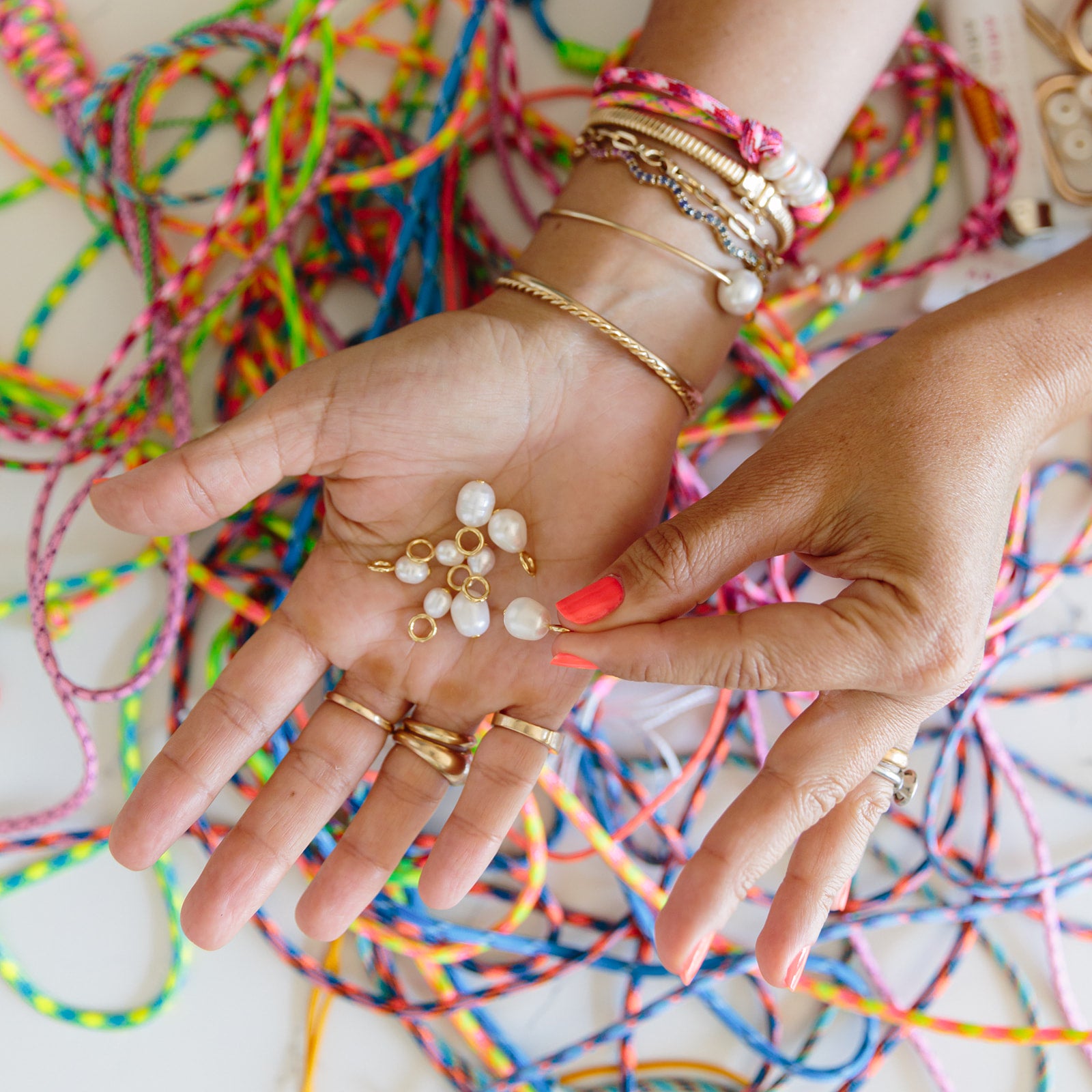 AGJ x HonestlyWTF: DIY Knotty (extra) Pearl Charms