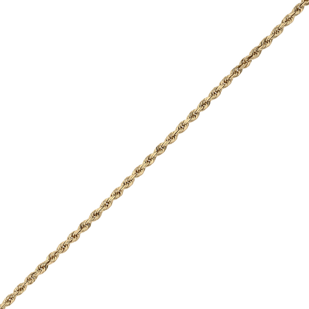2.5mm Twisted Rope Chain Bracelet -- Ariel Gordon Jewelry