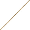2.5mm Twisted Rope Chain Necklace - 2.5mm Twisted Rope Chain Necklace -- Ariel Gordon Jewelry