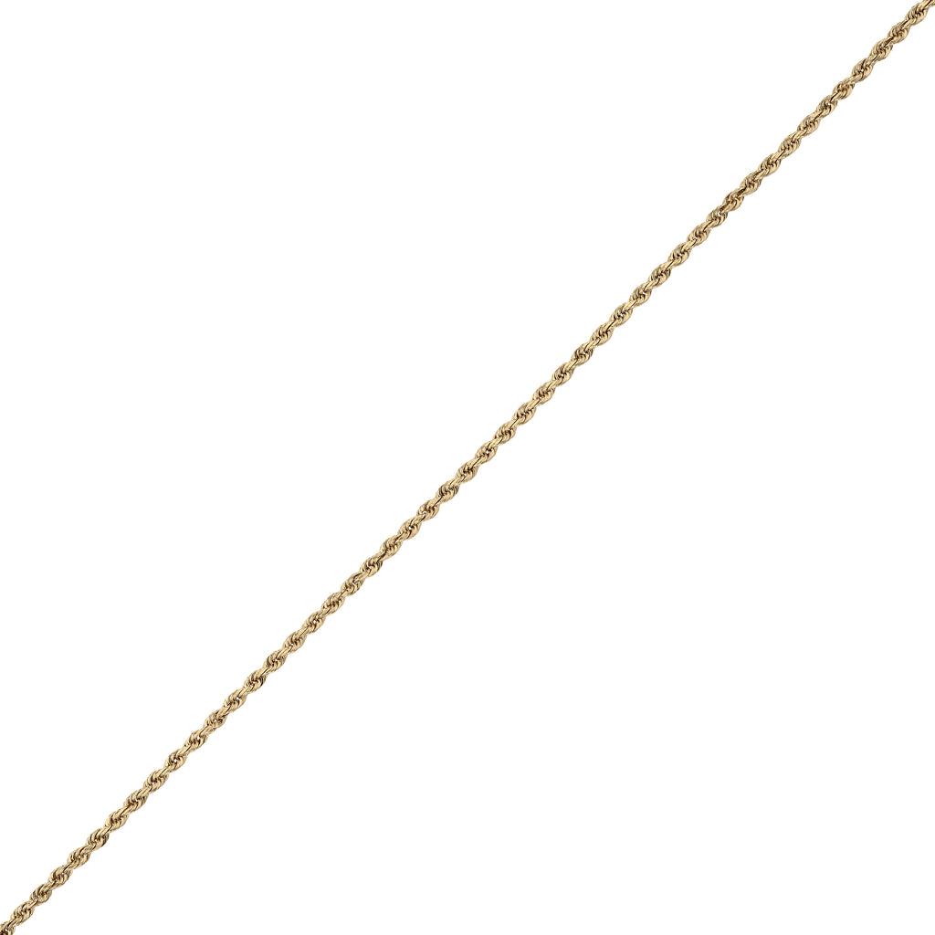 2.5mm Twisted Rope Chain Necklace -- Ariel Gordon Jewelry