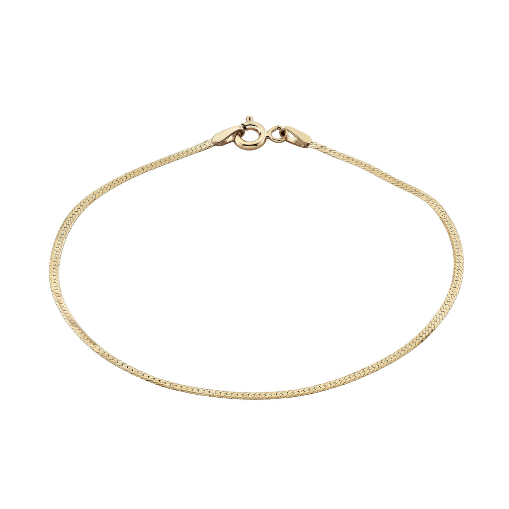 1.5mm Herringbone Bracelet -- Ariel Gordon Jewelry