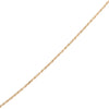 1.2mm Diamond Cut Twisted Rope Chain - 1.2mm Diamond Cut Twisted Rope Chain -- Ariel Gordon Jewelry
