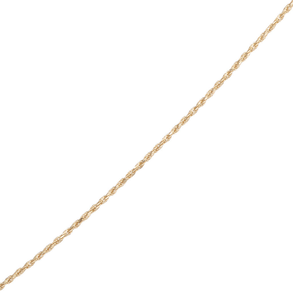 1.2mm Diamond Cut Twisted Rope Chain -- Ariel Gordon Jewelry