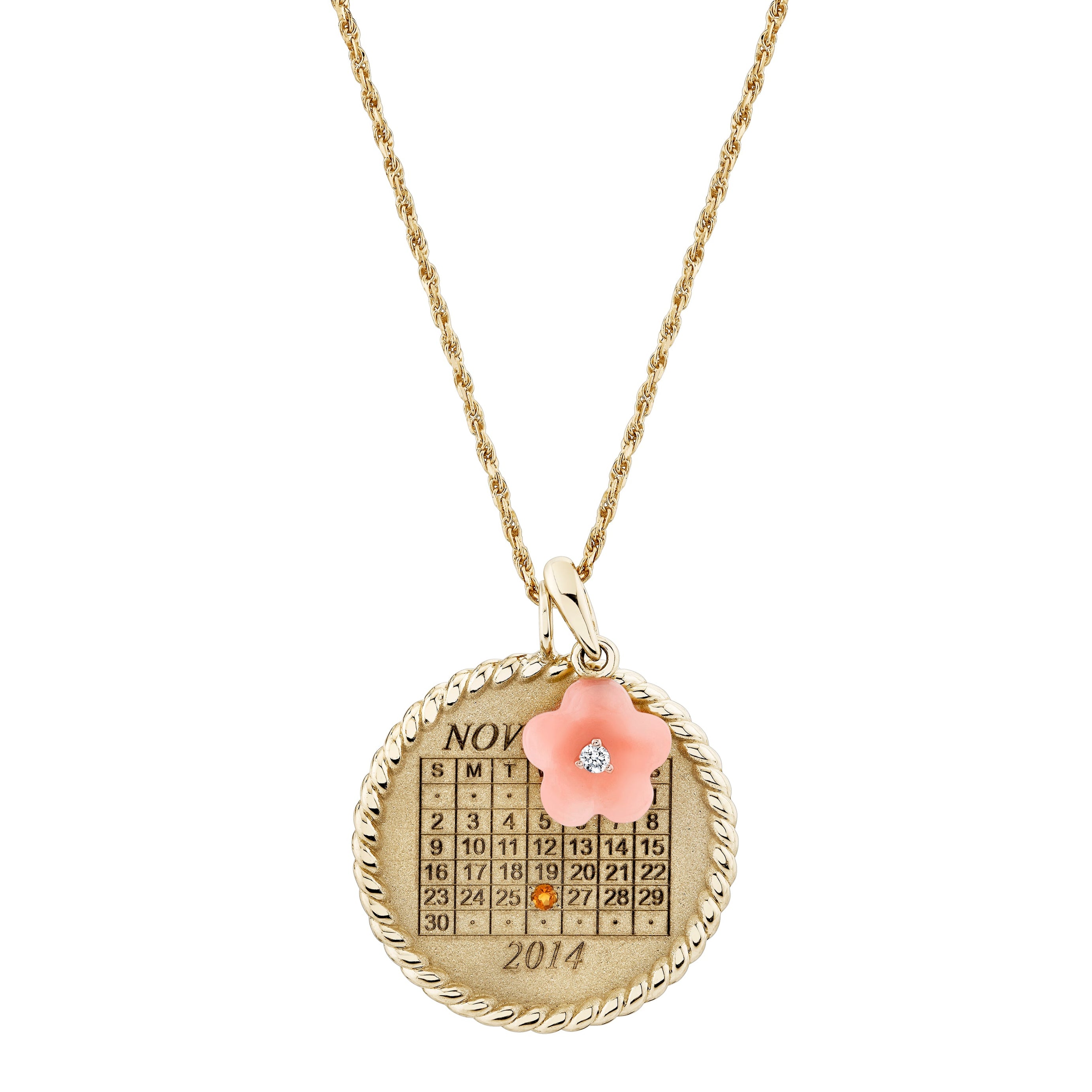 Imperial Calendar Pendant