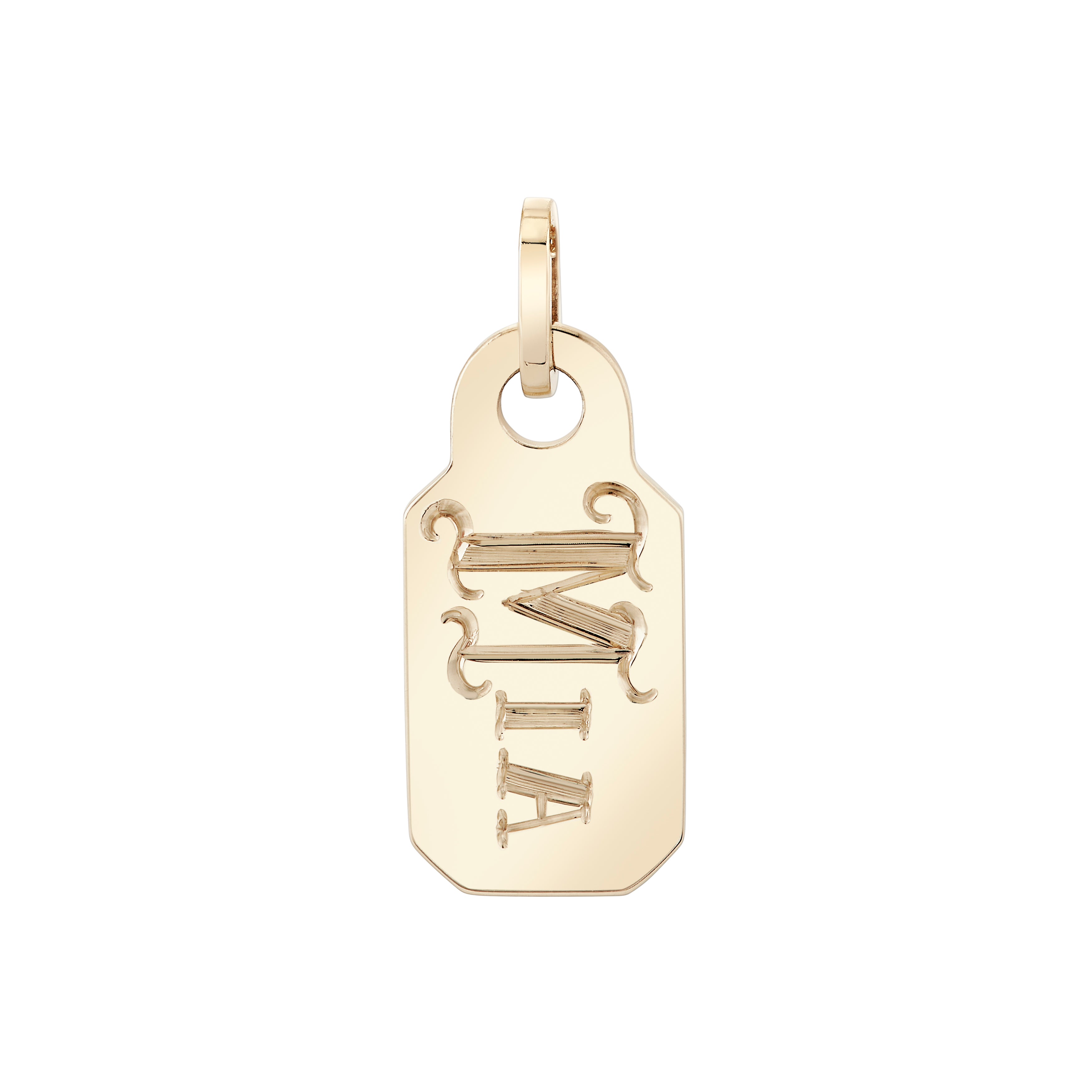Price Tag Signet Charm