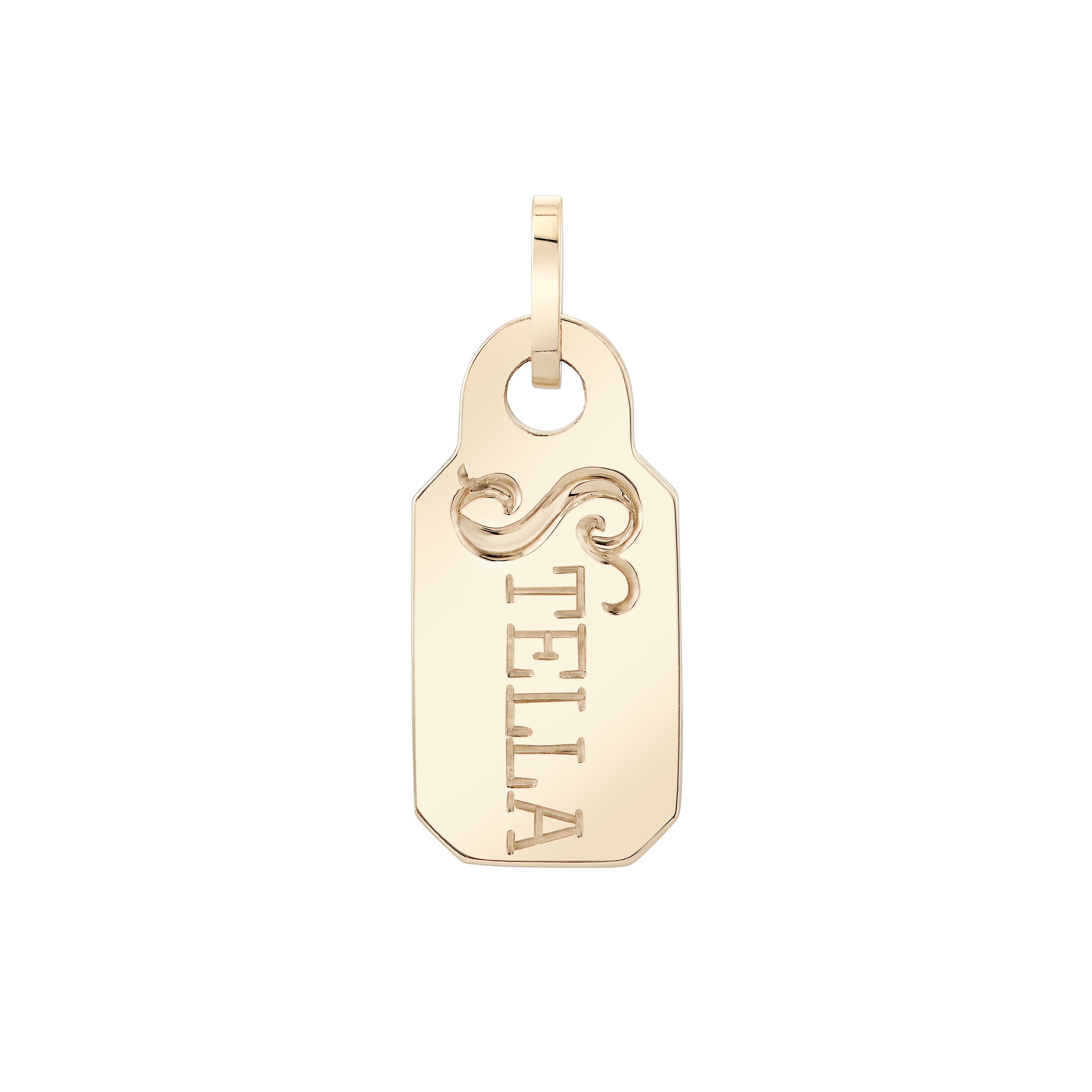 Price Tag Signet Charm