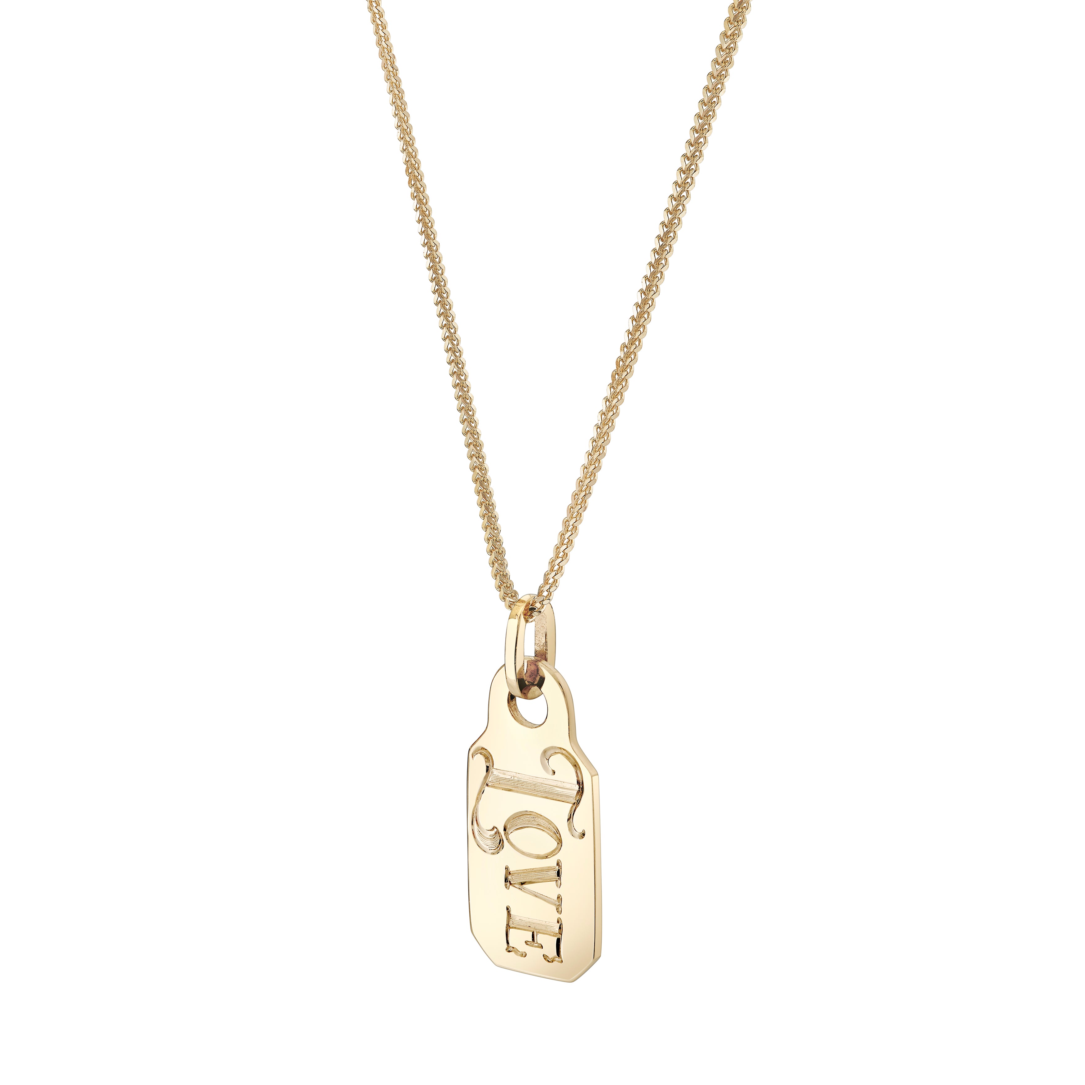 Price Tag Signet Charm