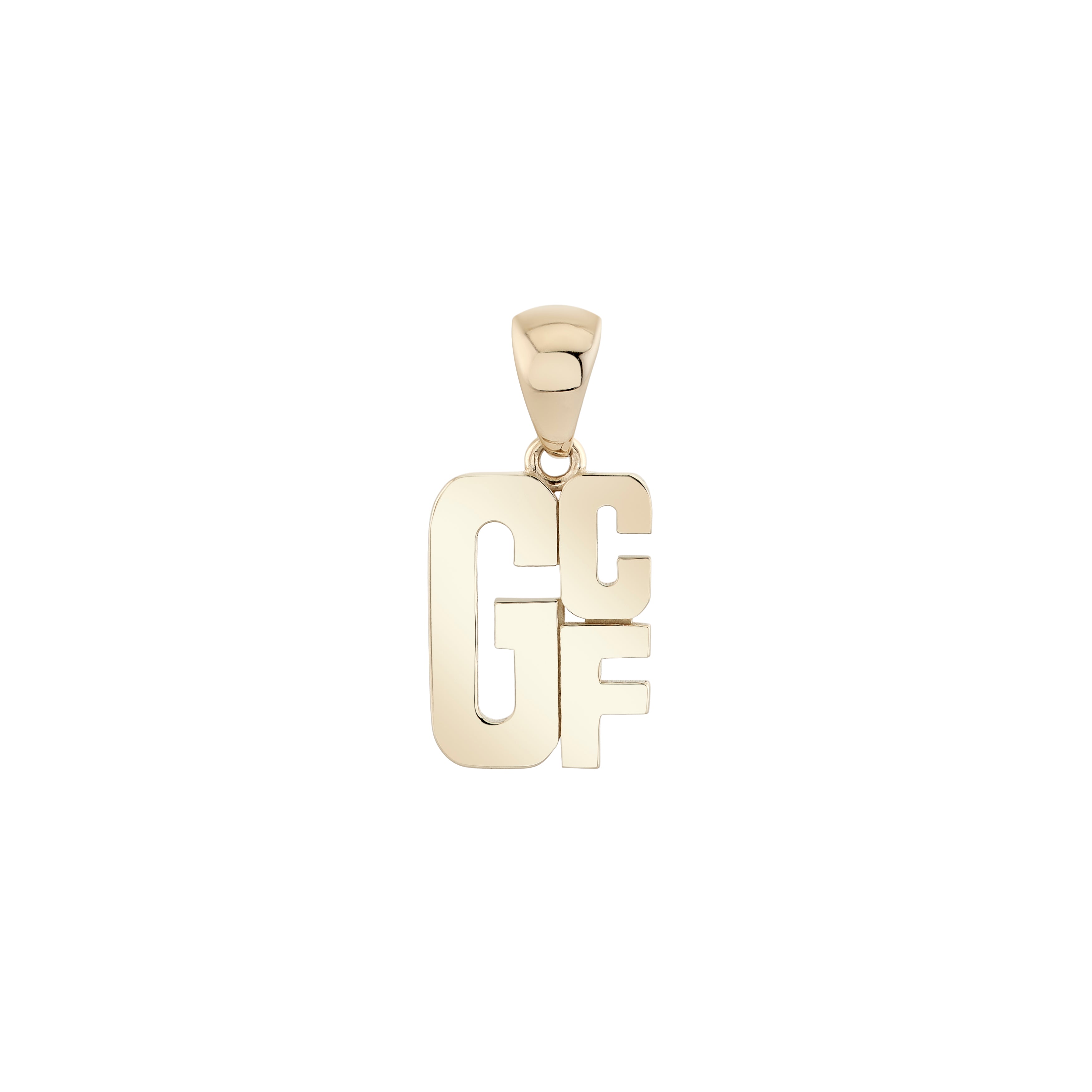 Mini Lucky Strike Monogram Pendant