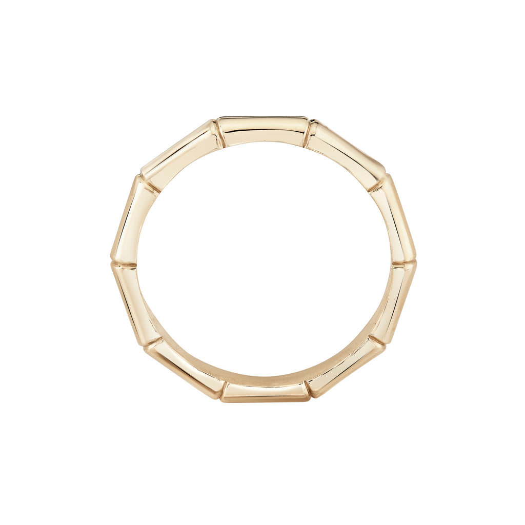 Bamboo Eternity Ring -- Ariel Gordon Jewelry