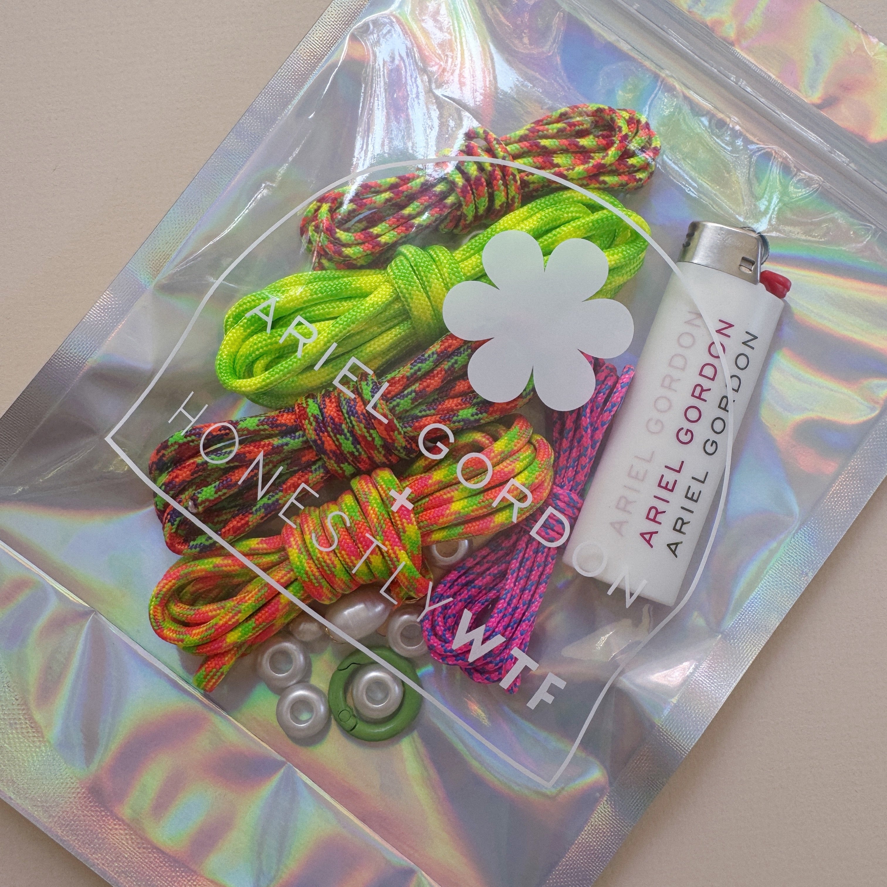 AGJ x HonestlyWTF: DIY Knotty Rope Kit - Neon Dream
