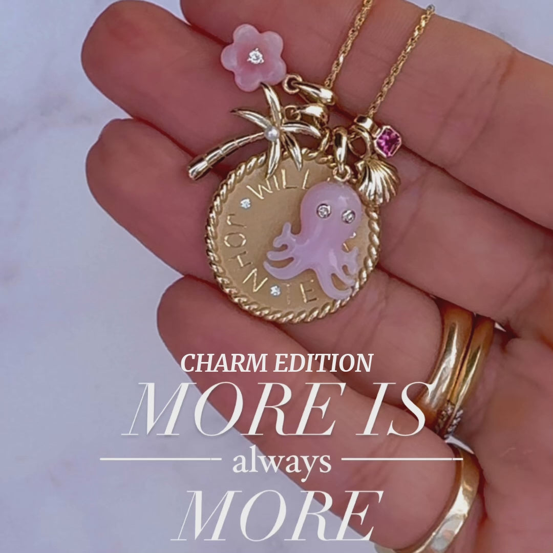Imperial Disc Pendant Necklace