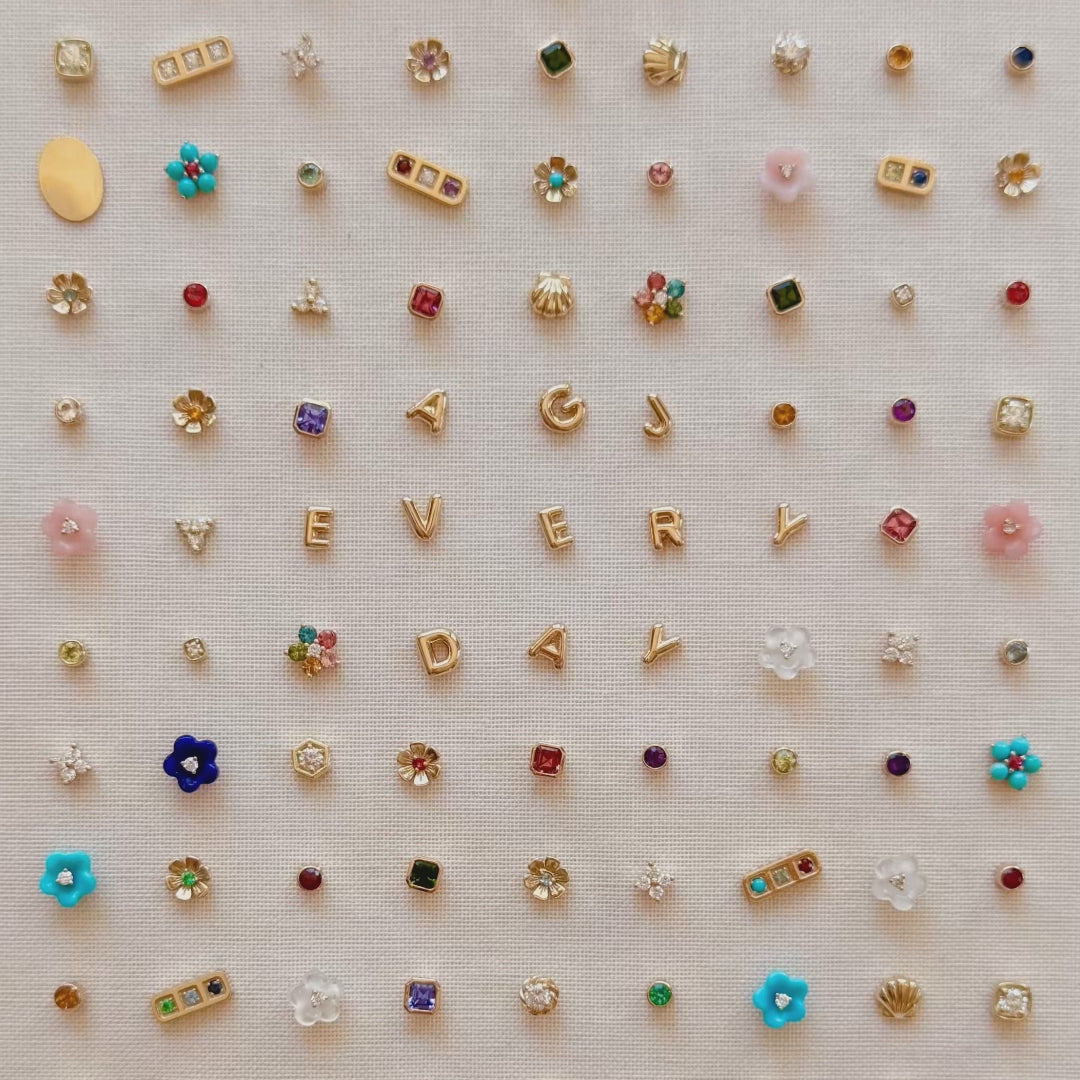 In Bloom Birthstone Studs