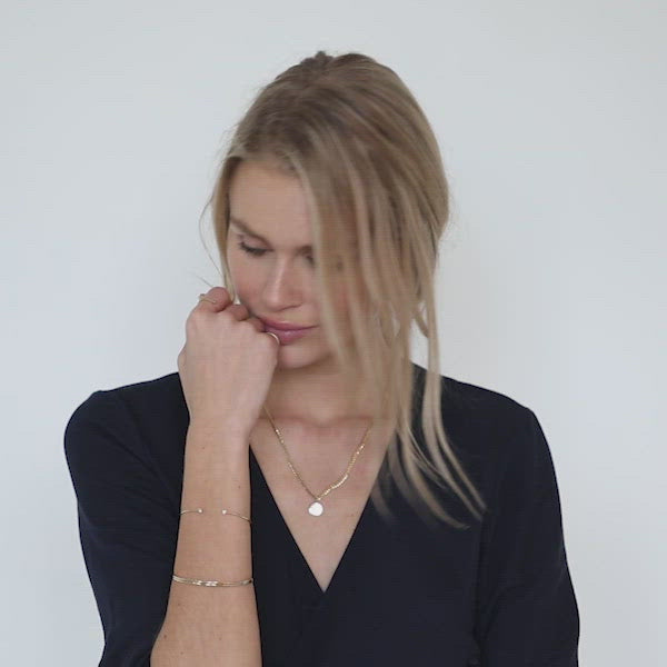 Medallion Signet Necklace