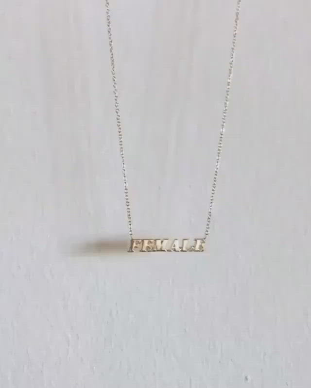 Name It Necklace