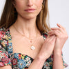 Diamond Floret Opal Pendant - Diamond Floret Opal Pendant -- Ariel Gordon Jewelry