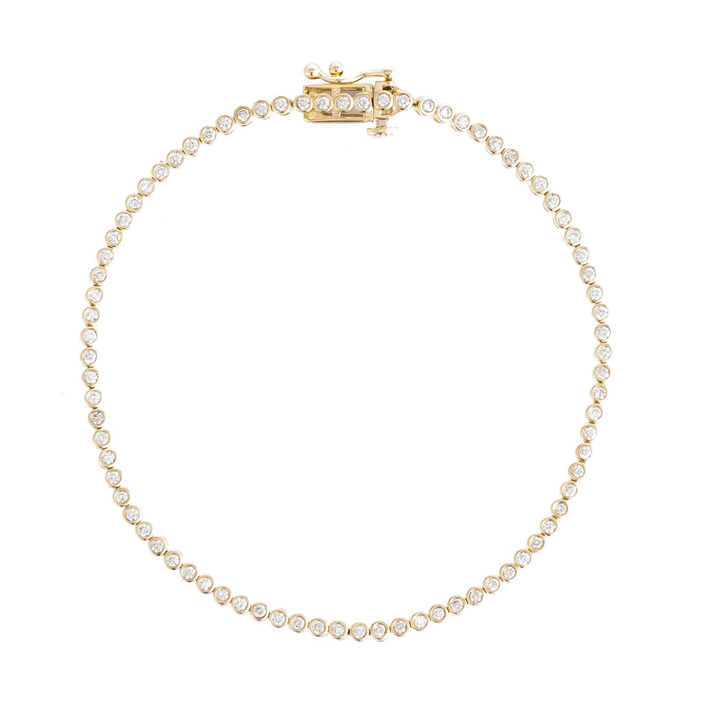 Diamond Bezel Tennis Bracelet -- Ariel Gordon Jewelry