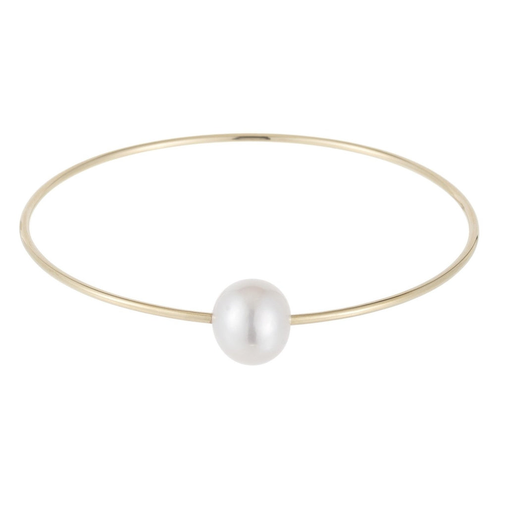 Pearl Orbit Bangle -- Ariel Gordon Jewelry