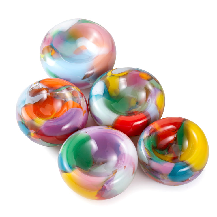 Rainbow Bubble Glass Catchall