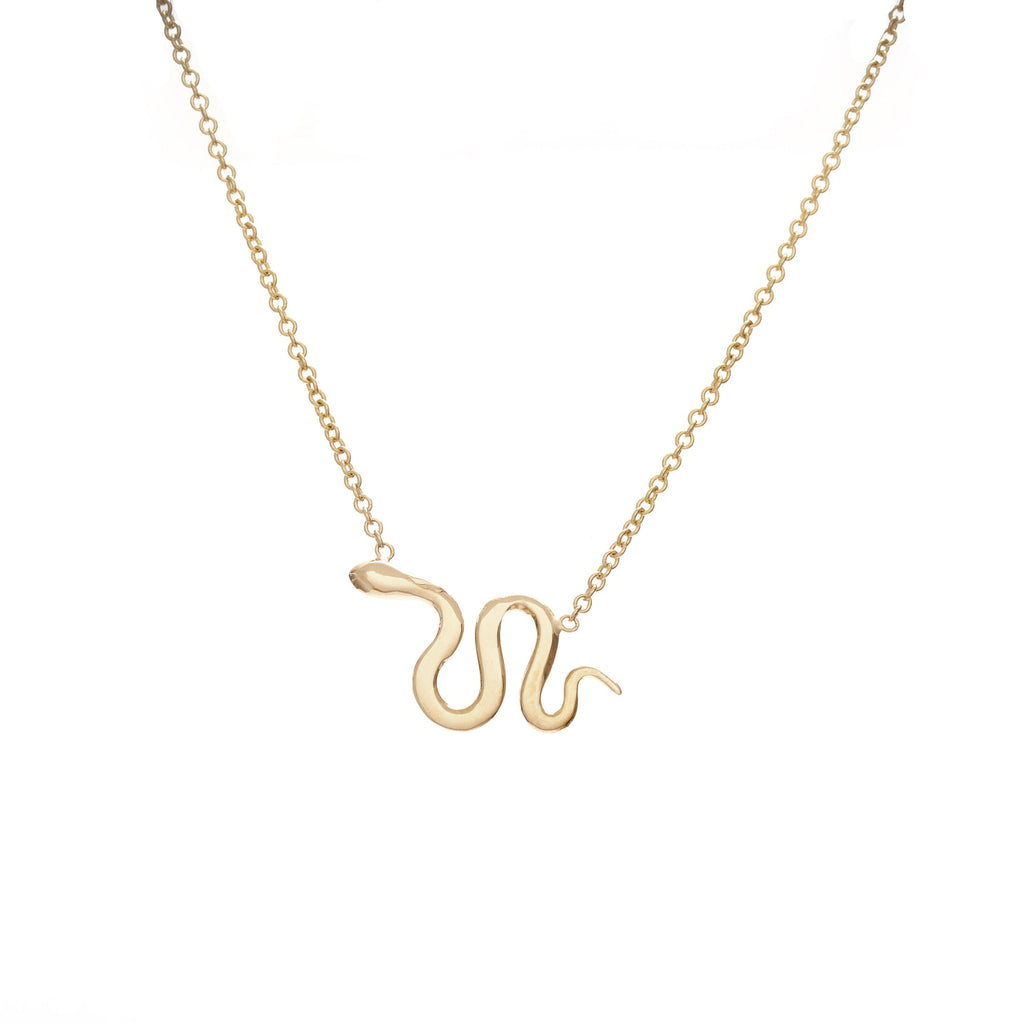 Snake Charm Necklace -- Ariel Gordon Jewelry