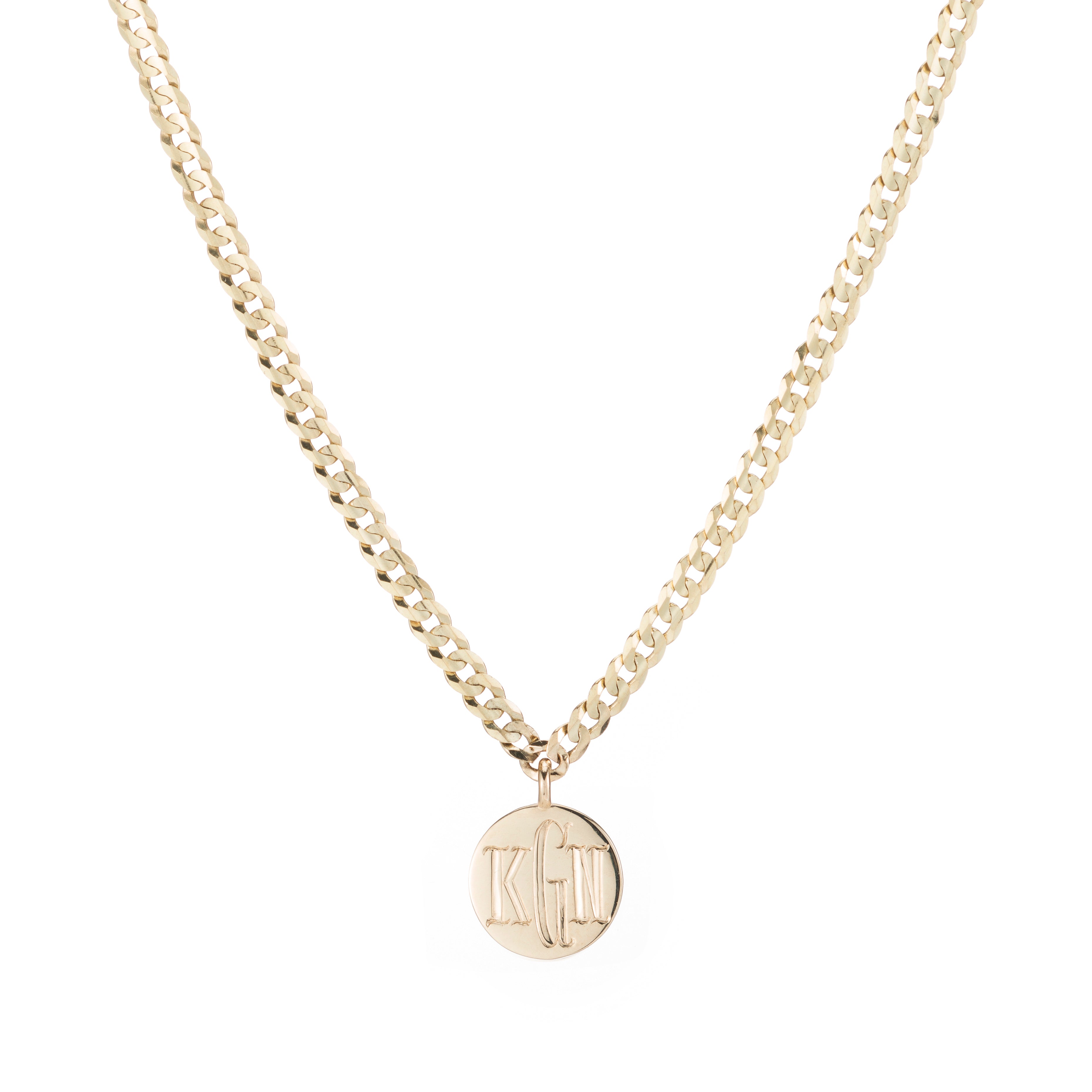 Medallion Signet Necklace