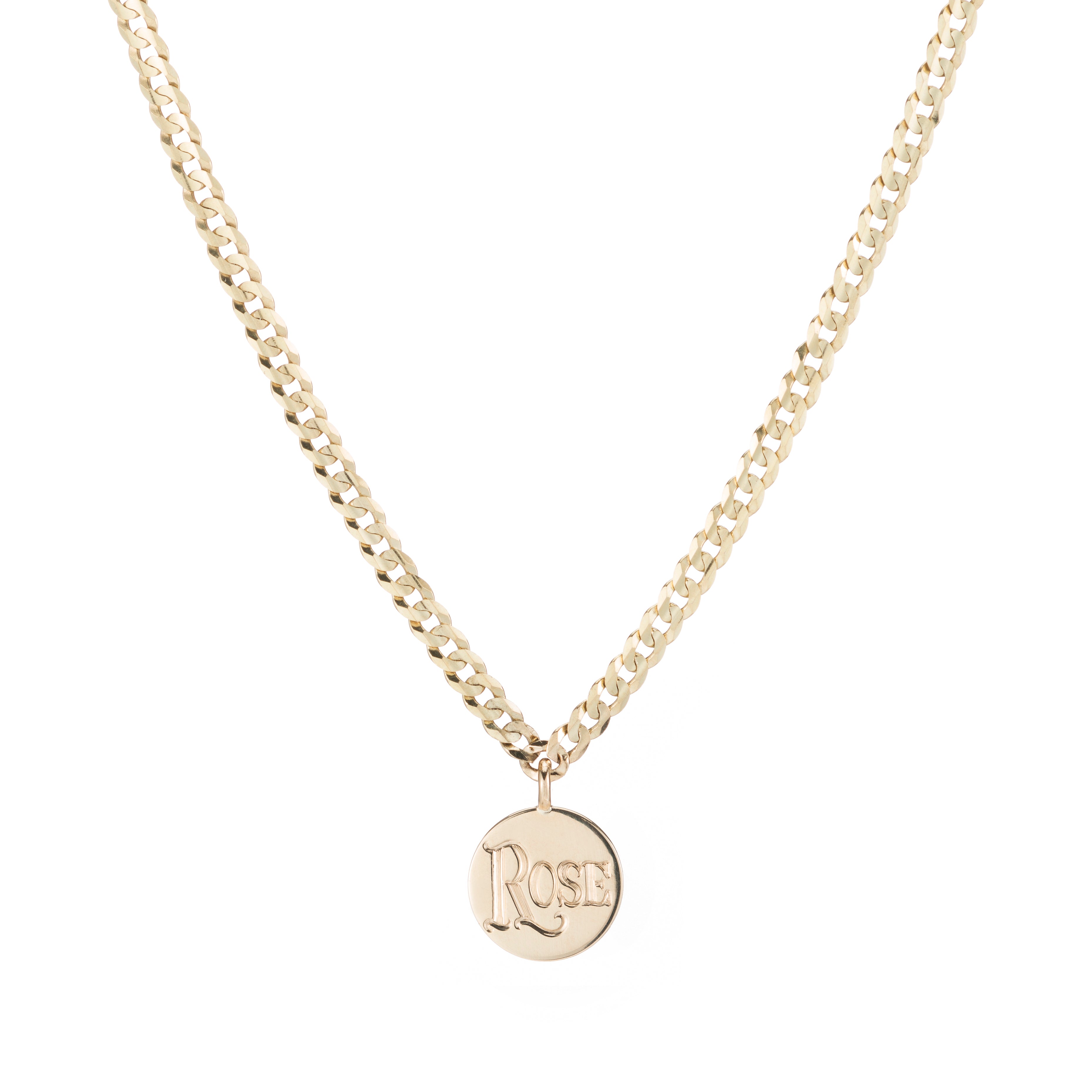 Medallion Signet Necklace