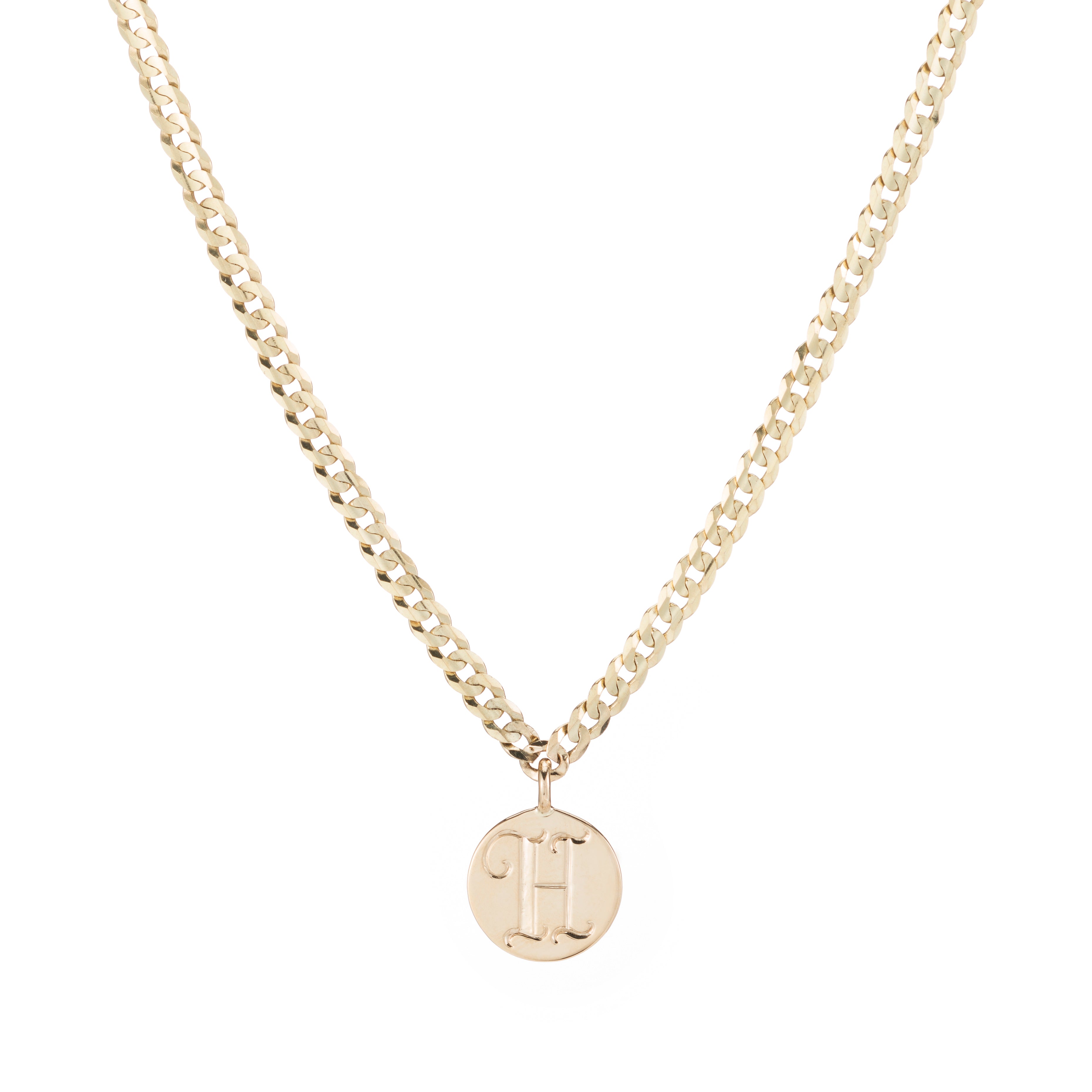 Medallion Signet Necklace