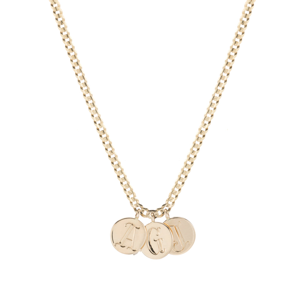 Medallion Signet Necklace -- Ariel Gordon Jewelry