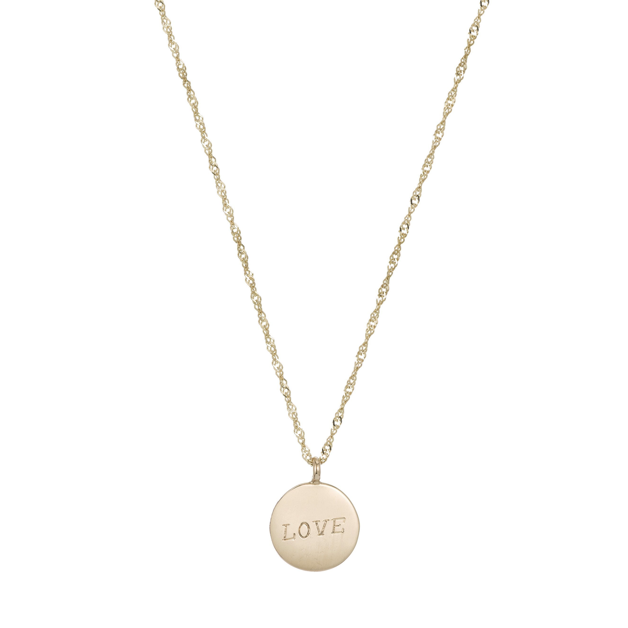 Ariel gordon medallion signet necklace discount
