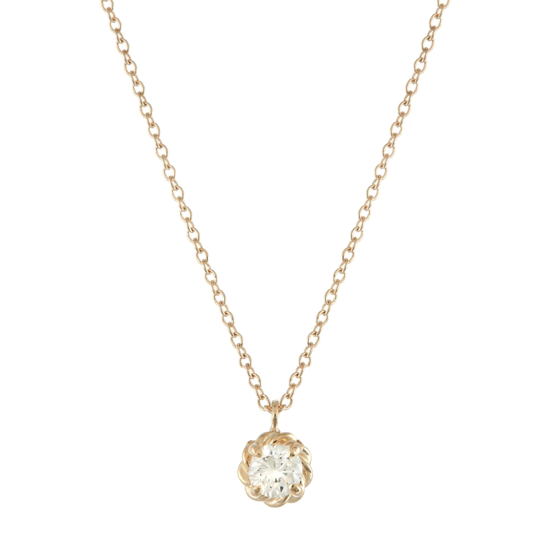 Diamond Twine Pendant