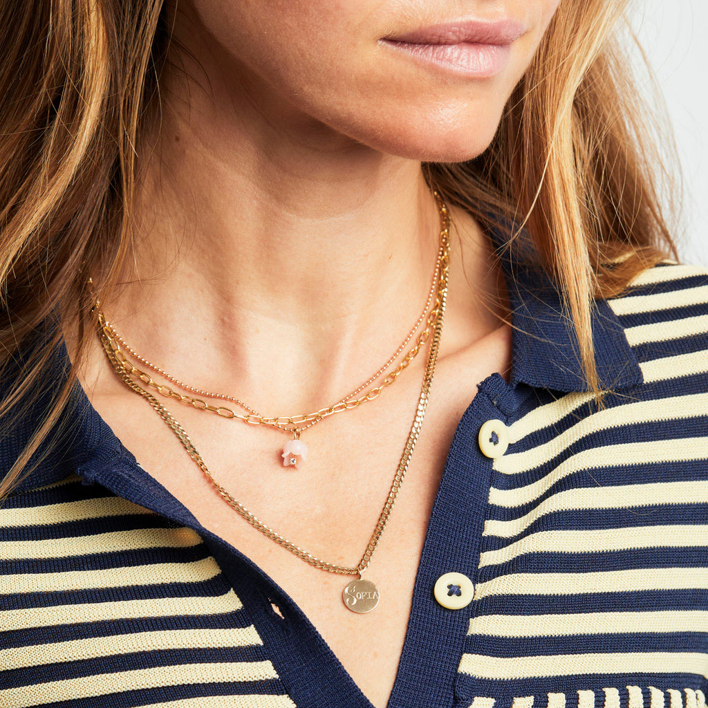 Petite Classic Link Necklace -- Ariel Gordon Jewelry