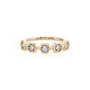 Diamond Hex Demi Eternity Ring - Diamond Hex Demi Eternity Ring -- Ariel Gordon Jewelry