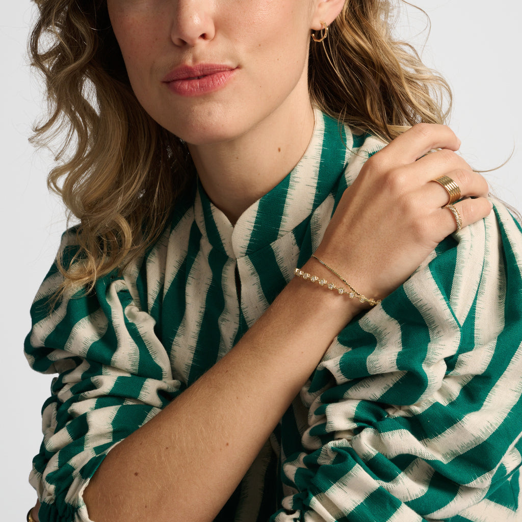 Bamboo Hoops -- Ariel Gordon Jewelry