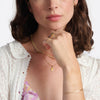 Fern Gemstone Hoops - Fern Gemstone Hoops -- Ariel Gordon Jewelry
