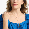 Fern Gemstone Hoops - Fern Gemstone Hoops -- Ariel Gordon Jewelry
