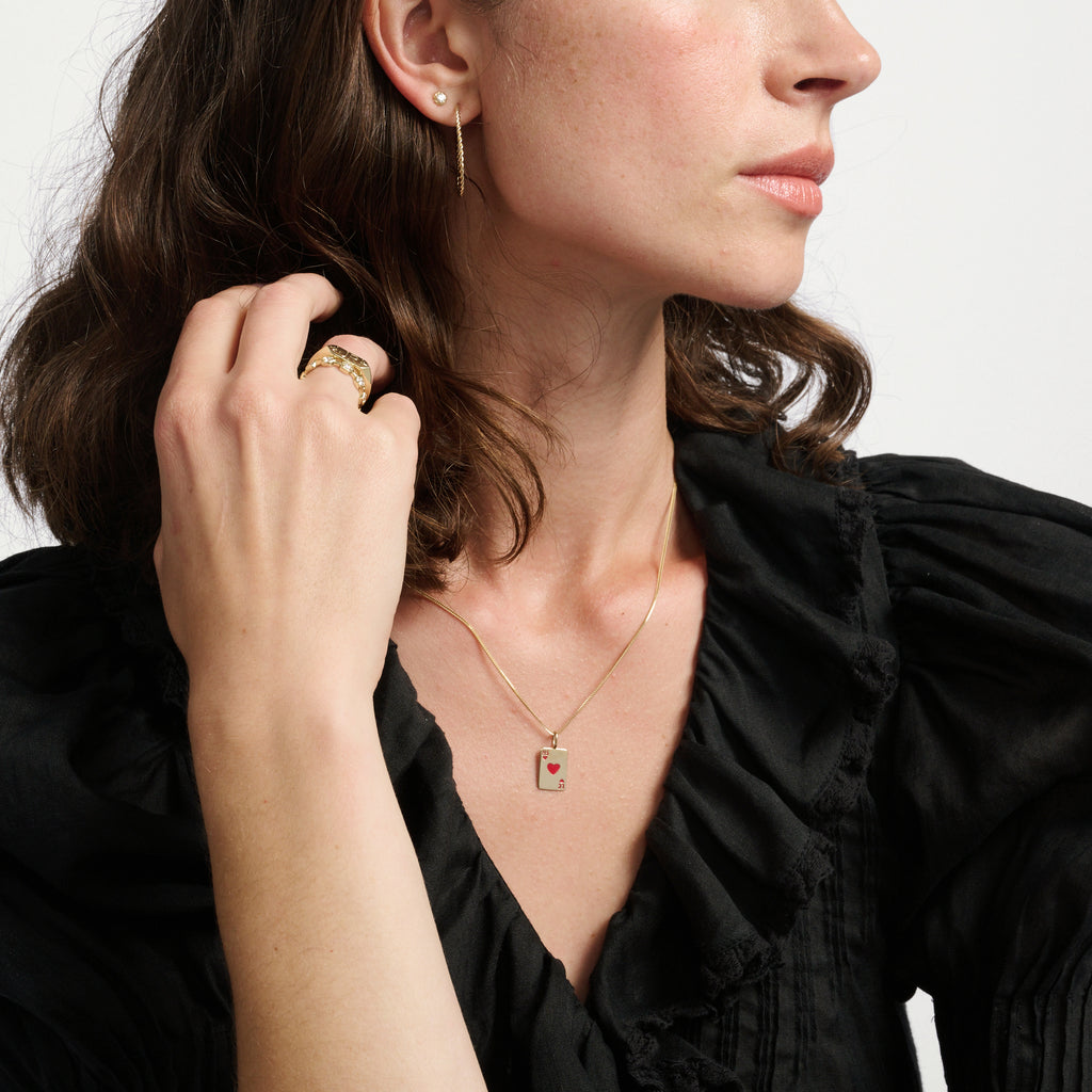 Skinny Twine Hoops -- Ariel Gordon Jewelry