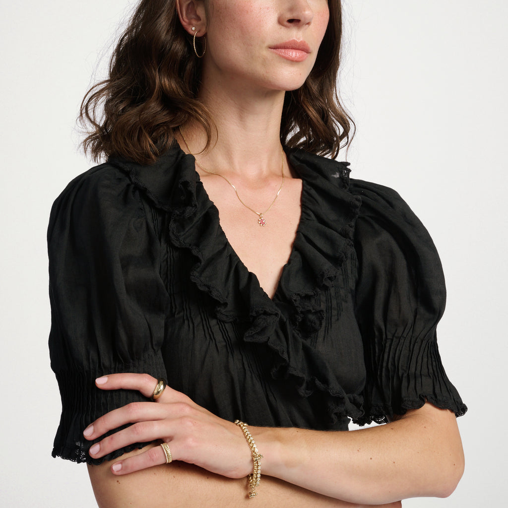 Skinny Twine Hoops -- Ariel Gordon Jewelry