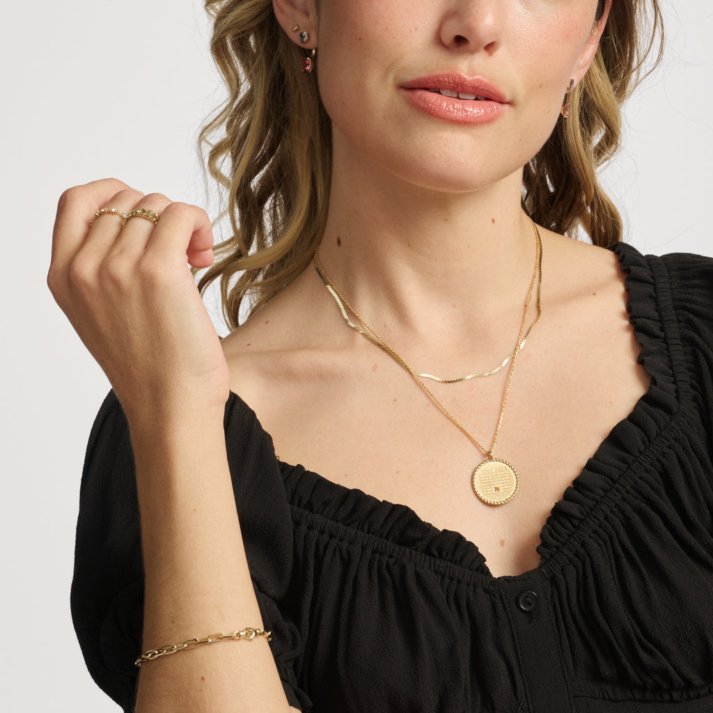 1.5mm Serpentine Necklace -- Ariel Gordon Jewelry