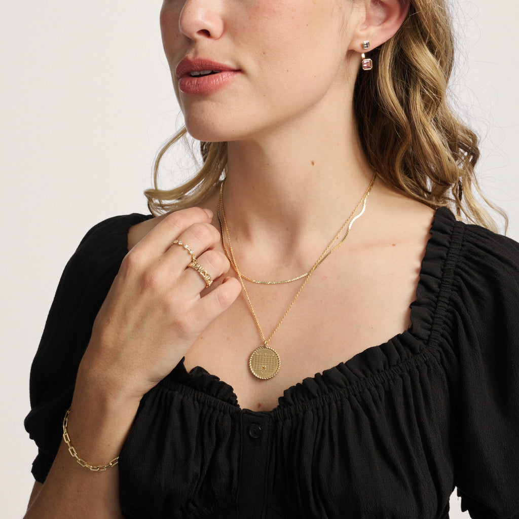 Toi et Moi Dahlia Gemstone Earring Set -- Ariel Gordon Jewelry