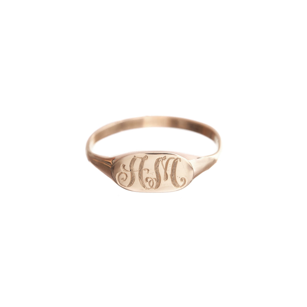 Petite Signet Ring -- Ariel Gordon Jewelry