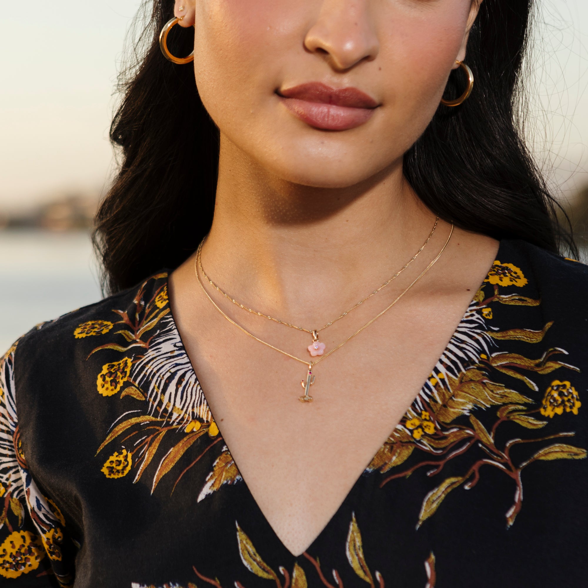 Gold Singapore Chain Necklace | 14k Gold Fine Jewelry – Ariel Gordon
