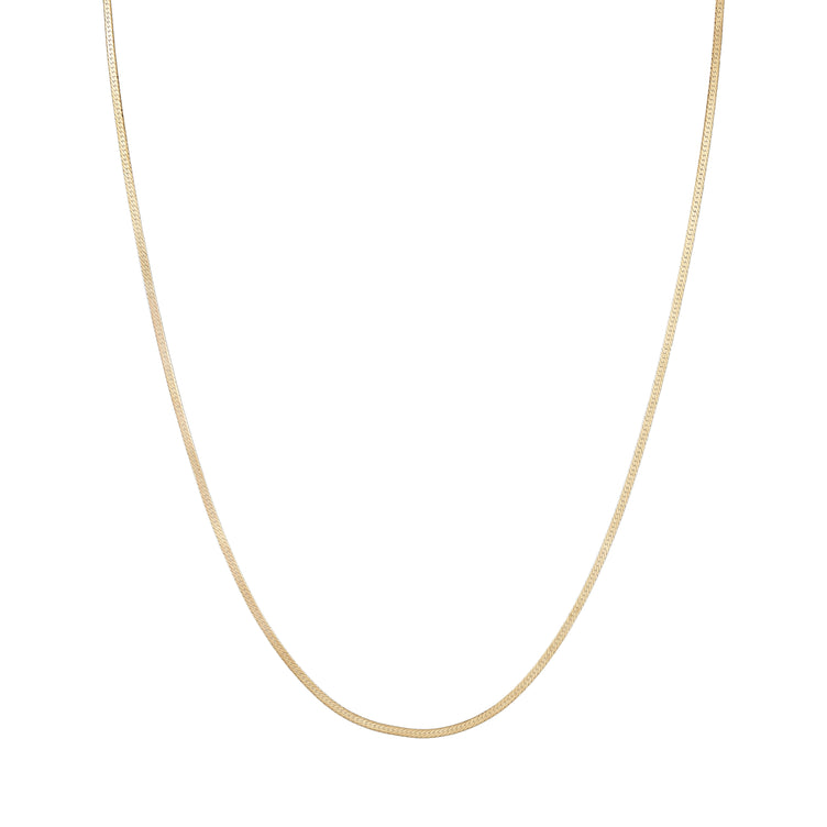 1.5mm Herringbone Necklace