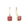 Toi et Moi Dahlia Gemstone Earring Set - Toi et Moi Dahlia Gemstone Earring Set -- Ariel Gordon Jewelry
