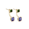 Toi et Moi Fern Gemstone Earring Set - Toi et Moi Fern Gemstone Earring Set -- Ariel Gordon Jewelry